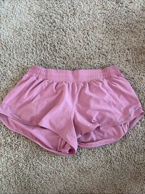 lululemon athletica Lavender-Pink Athletic Shorts